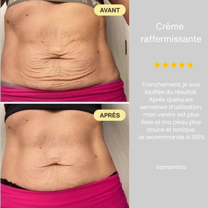 Crème Raffermissante Ventre Raffermi PUROSMA｜Un ventre visiblement raffermi en 2 semaines